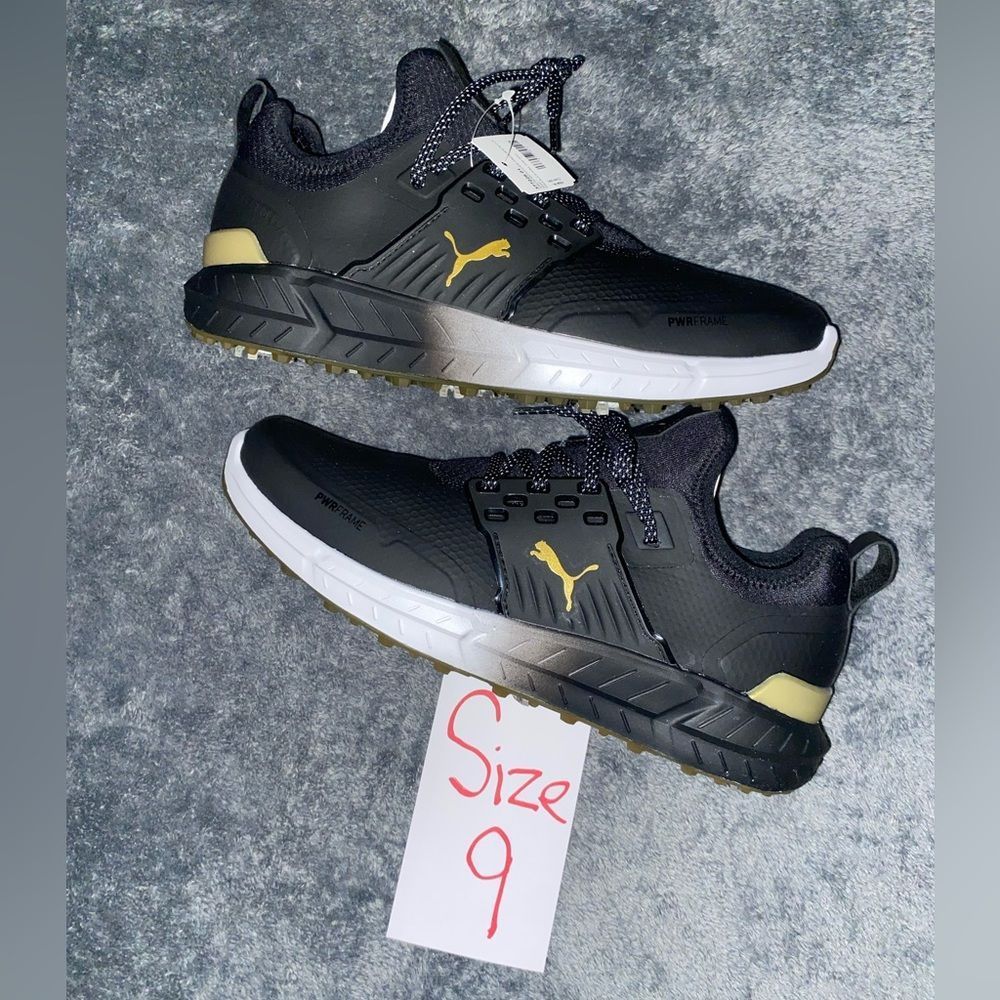 Unreleased Size 9 Puma articulate golf shoes